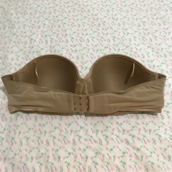 Lilyette Strapless Wired Bra 38C Tan Brown - Picture 4 of 9